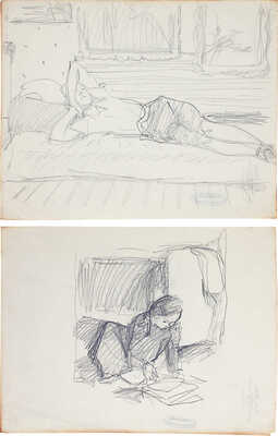 Гончаров Андрей Дмитриевич. Лот из двух работ: 